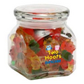Gummy Bears in Small Glass Jar
